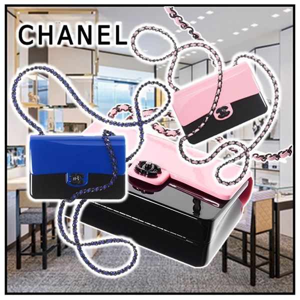 シャネル ショルダー コピー ミニ イヴニング CCマーク プレキシ AS2534B06833NF516